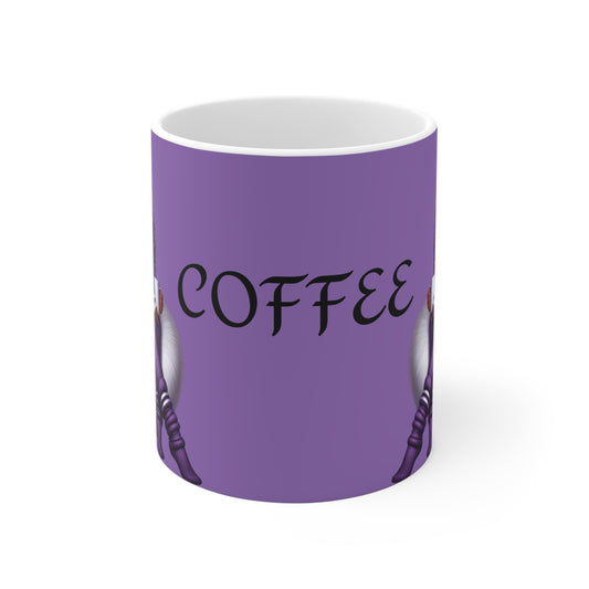 Coffee Please Mug | Cozy Girl #4 Artwork Ceramic Coffee Cup | 11oz Stylish Drinkware | Dishwasher & Microwave Safe | Gift for Coffee Lovers