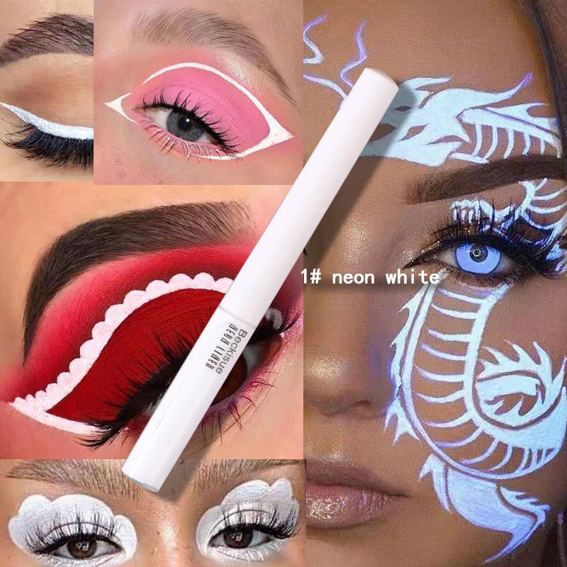 π« Glow-Up Neon UV Liquid Eyeliner β Fluorescent Festival Makeup