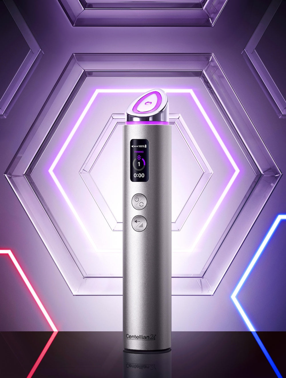 Madeca Prime Max by Centellian24 β Microcurrent LED Skincare Device (Silver or Lavender)