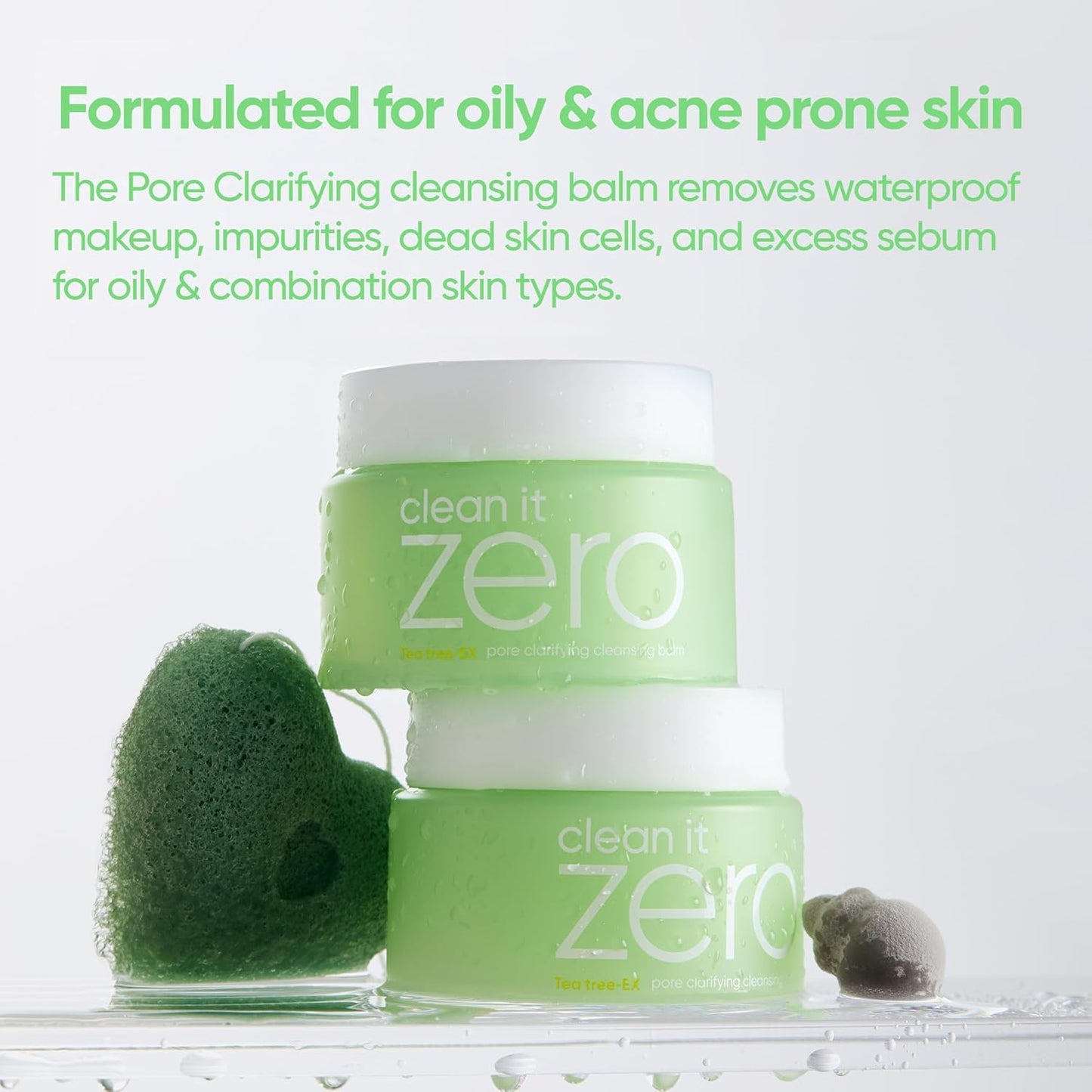 🥇#1 Global Best-Selling Cleansing Balm in the World For Oily & Acne-Prone Skin- Clean It Zero Cleansing Balm Pore Clarifying 100ml