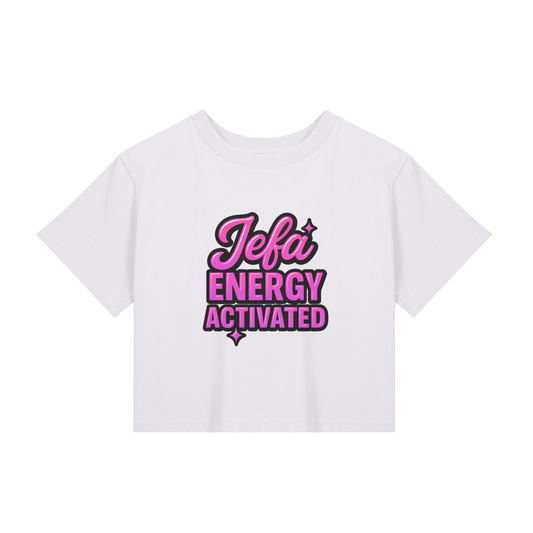 Jefa Energy Activated Cropped Tee #2