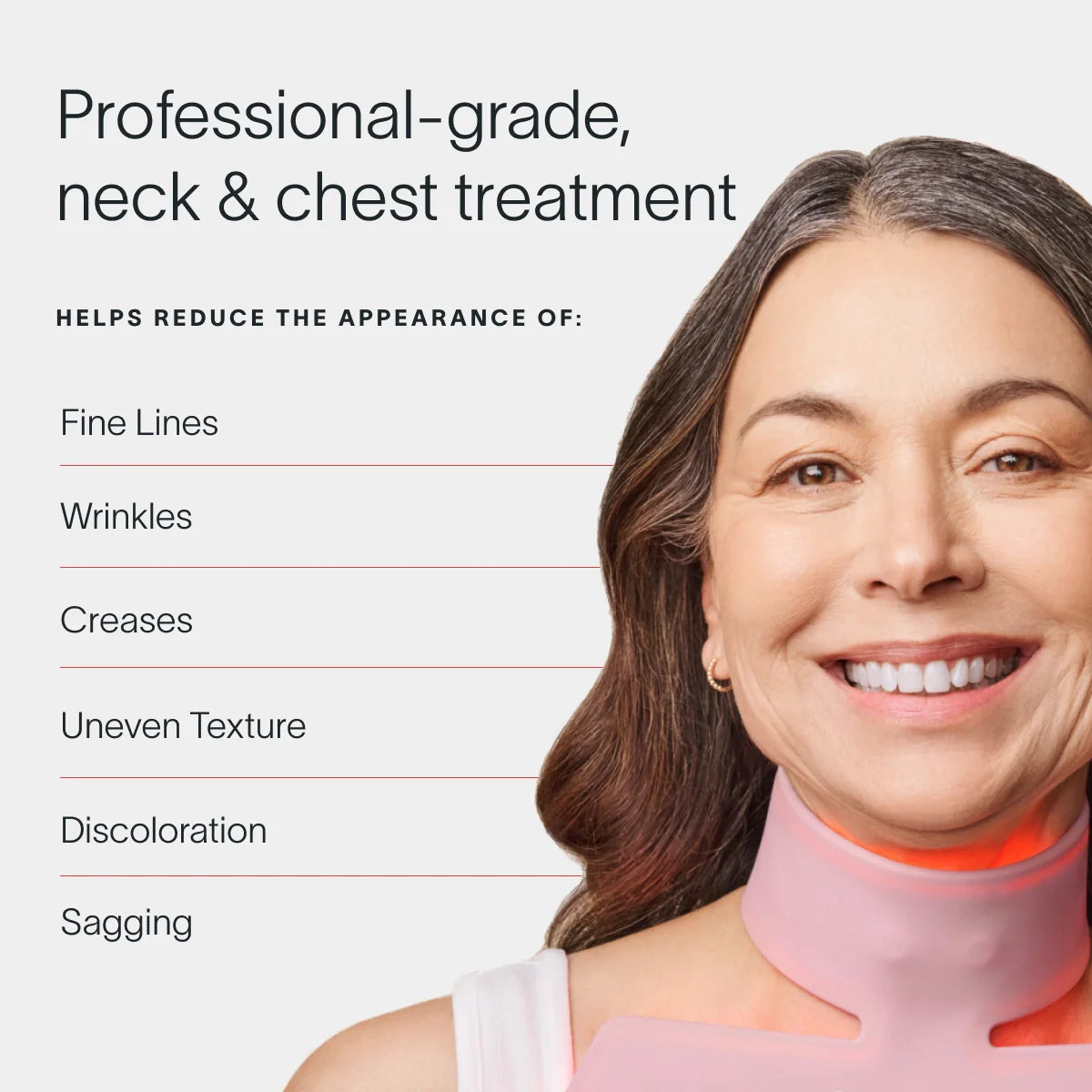 Solawave Neck & Chest LED Mask w/ LightBoost Cream Kit