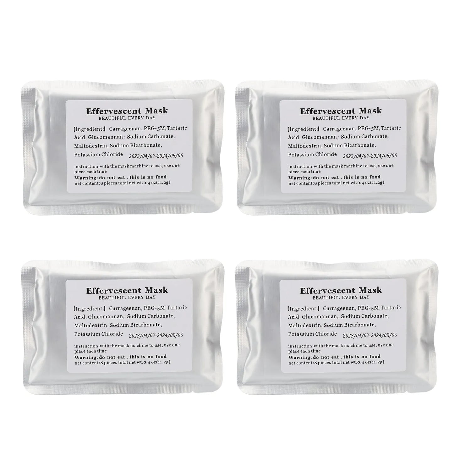 π§ͺ 32pcs Collagen Mask Effervescent Tablets β DIY Skin Care for Facial Mask Maker Machines