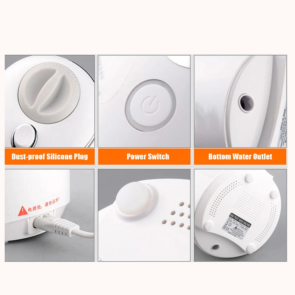 ✨ DIY Face Mask Maker – Automatic Collagen Fruit & Veggie Facial Mask Machine