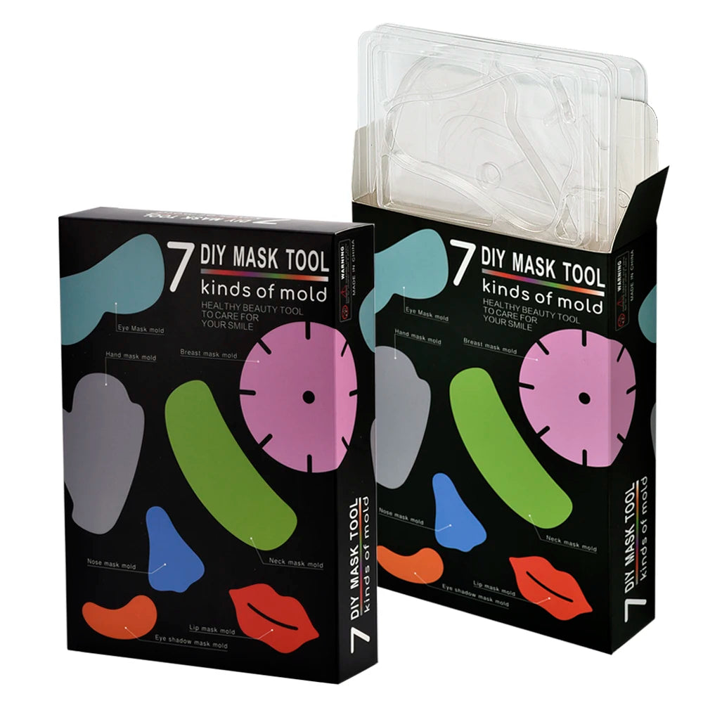 🧪 DIY Mask Mold Kit – For Face, Eyes, Neck, Lips & More!