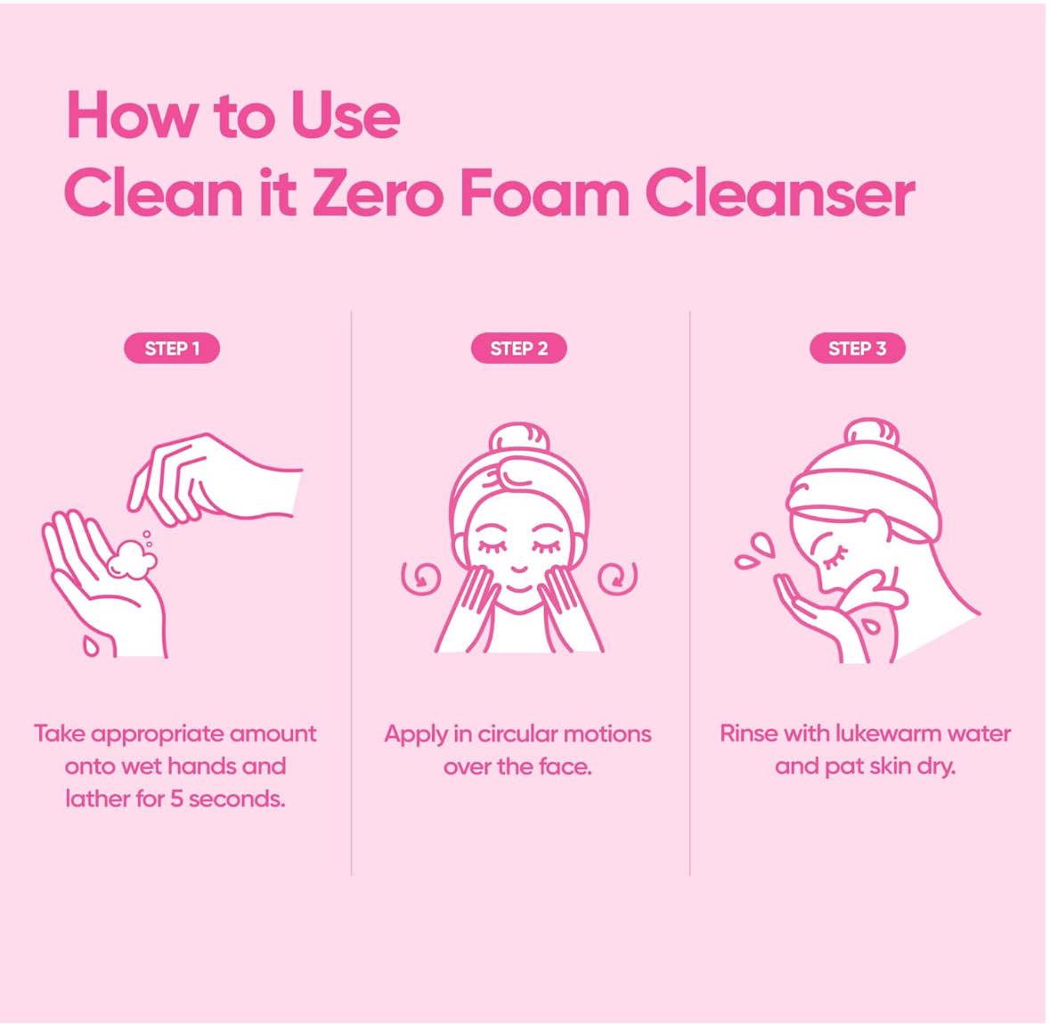 🧼 Clean It Zero Foam Cleanser – Original 150ml