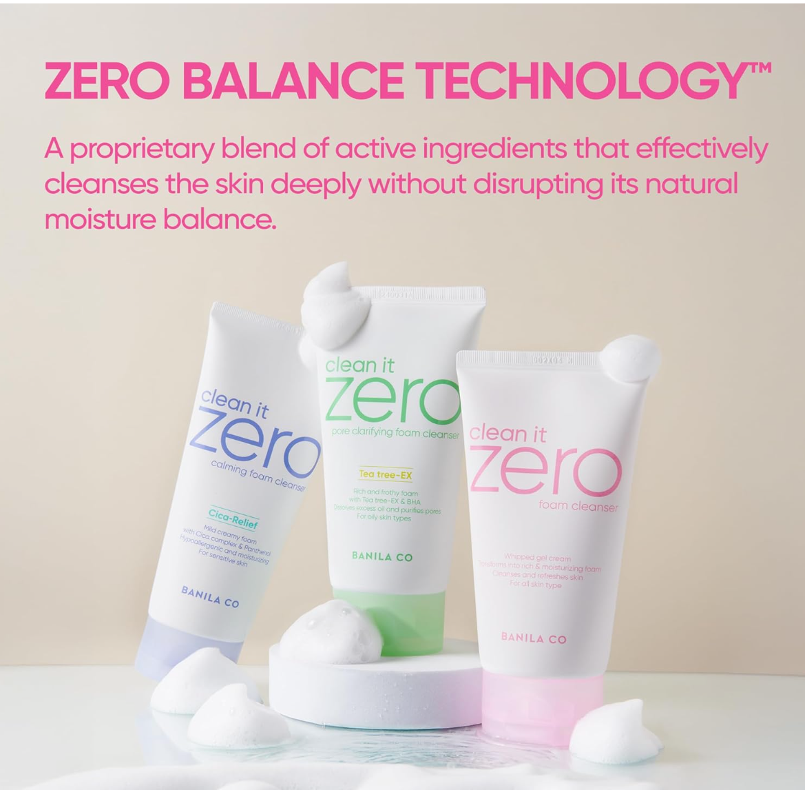 🧼 Clean It Zero Foam Cleanser – Original 150ml