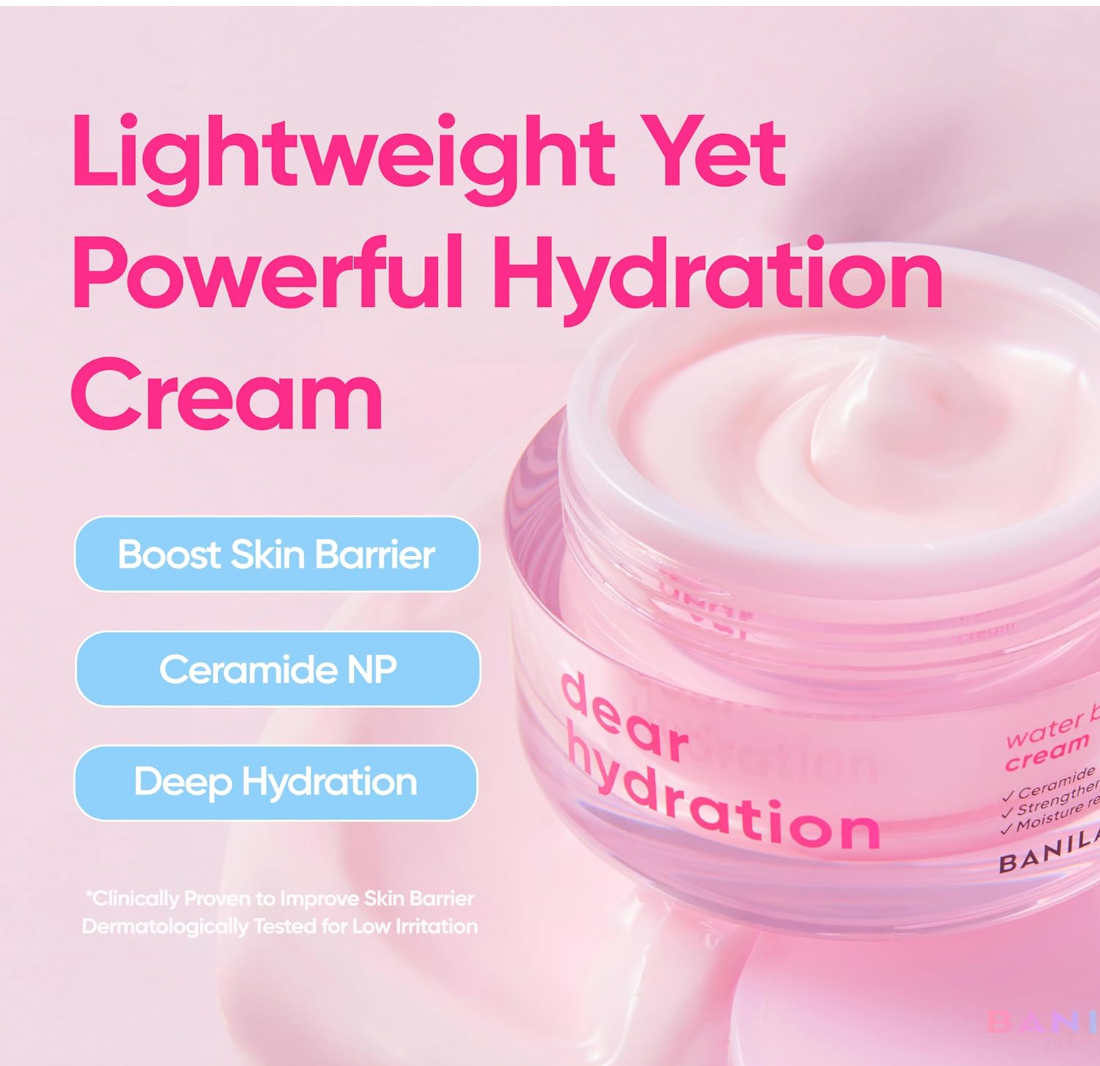 💧 Dear Hydration Water Barrier Cream – Pink Moisture Power 50ml