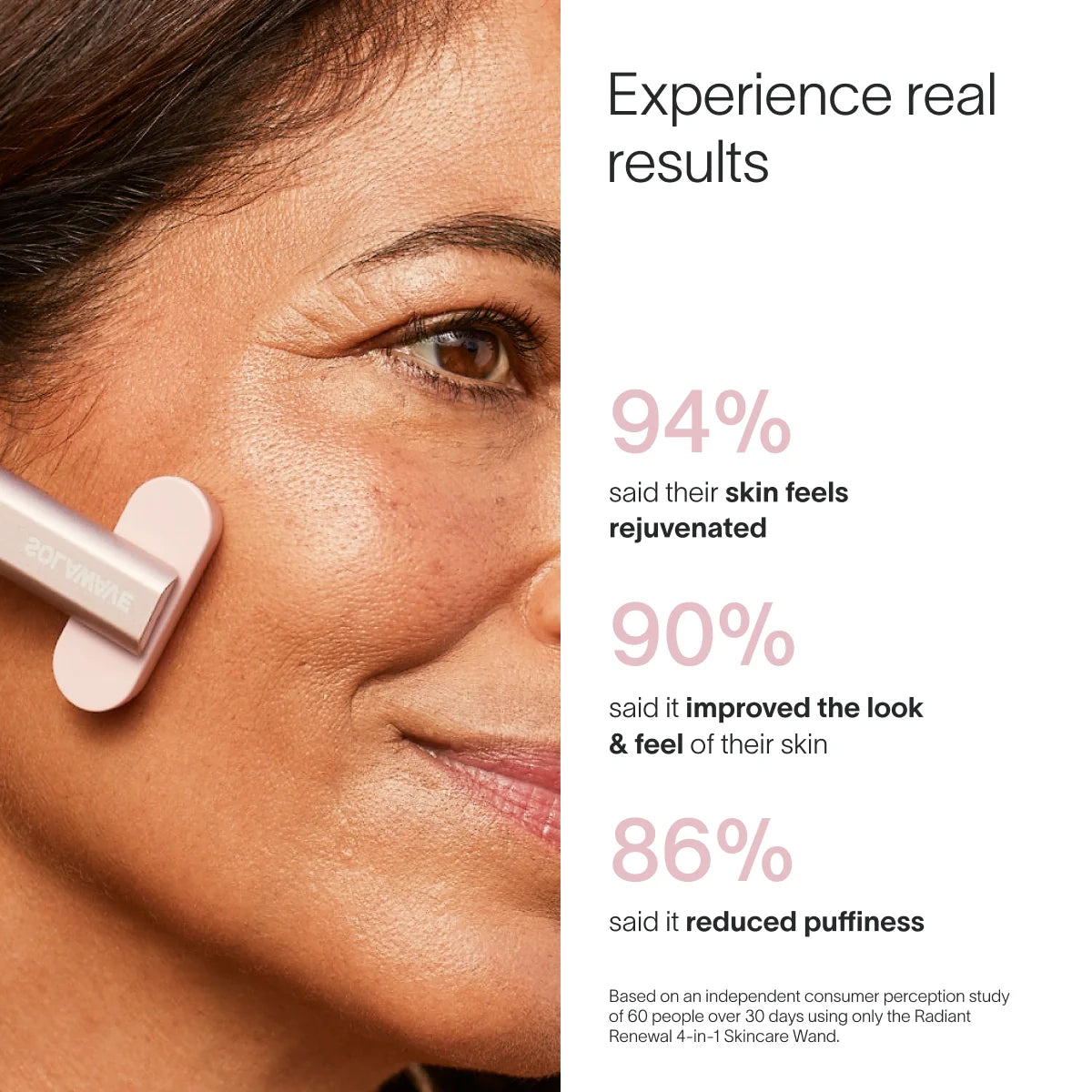 Solawave 4-in-1 Red Light Therapy Wand & Activating Serum Kit