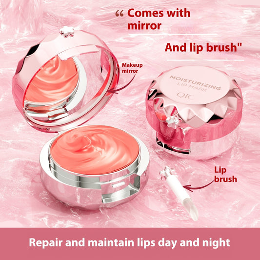 π Luxe Moisturizing Lip Mask - Daytime and Nighttime Lip Treatment Balm