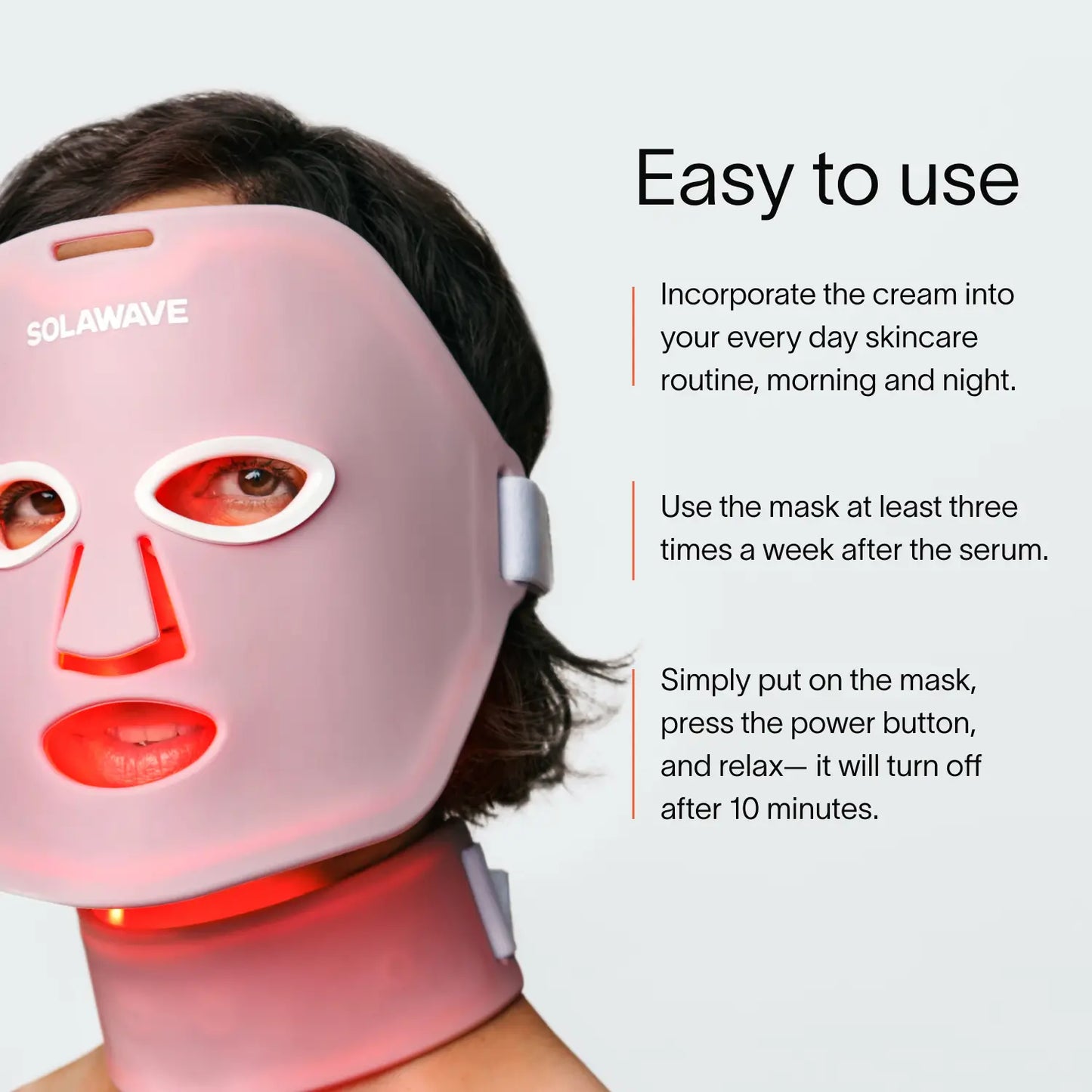 Solawave Wrinkle Retreat Face Mask & LightBoost Serum Kit