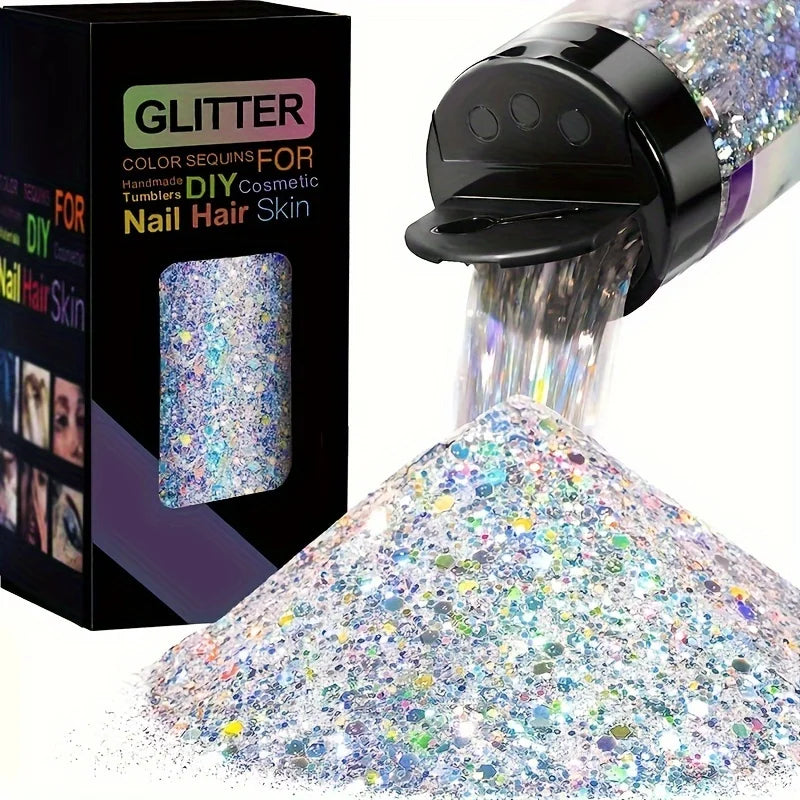 ✨ Festival Holographic Glitter – Multi-Use Chunky Sparkle