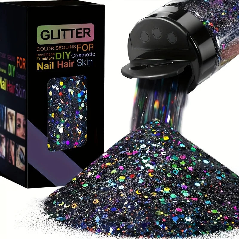 ✨ Festival Holographic Glitter – Multi-Use Chunky Sparkle
