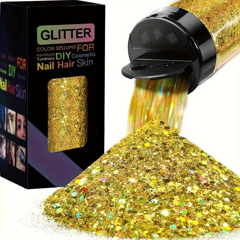 ✨ Festival Holographic Glitter – Multi-Use Chunky Sparkle