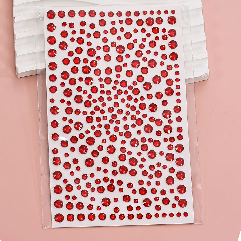 π Rainbow Face Gem Stickers β Sparkle Tattoo Set for Festivals, Makeup & More β¨