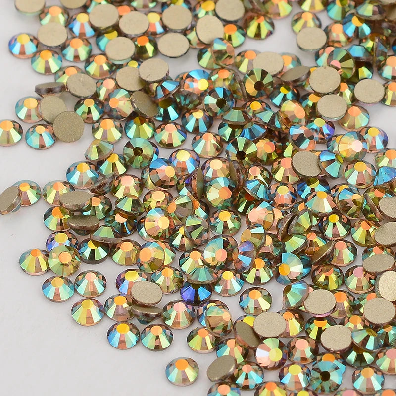 💎 Crystal Tooth Gems – SS3 to SS10 | Multi-Color Options | Pro Artist Supplies
