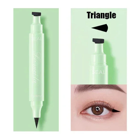 🖤 Glam Stamp Eyeliner Duo – Liquid Liner & Festival Stamp in 6 Designs