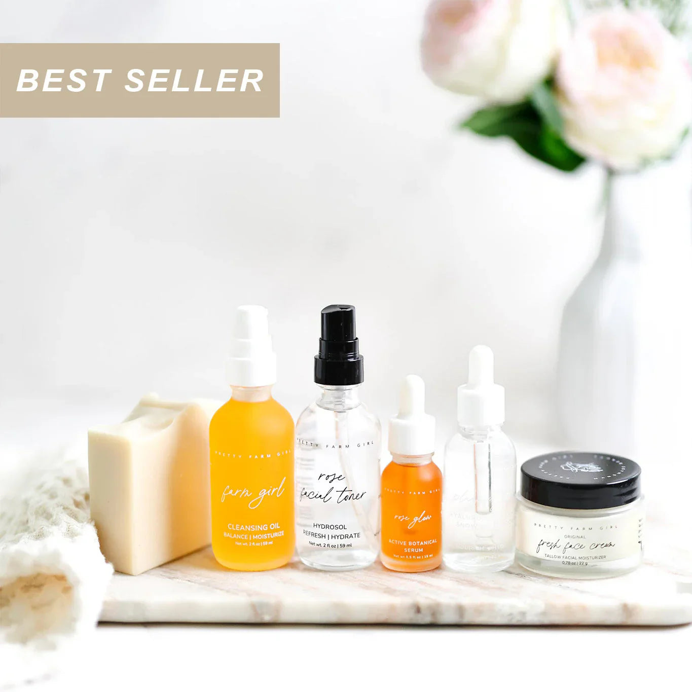 Clean + Organic Skincare Kits.