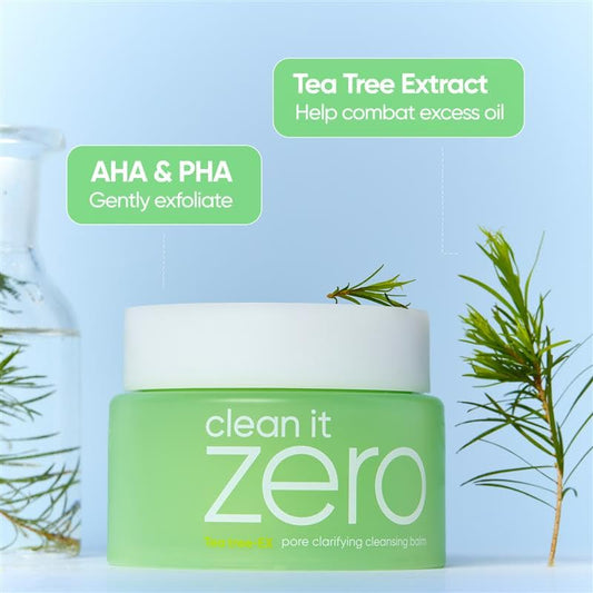 🥇#1 Global Best-Selling Cleansing Balm in the World  For Oily & Acne-Prone Skin- Clean It Zero Cleansing Balm Pore Clarifying 100ml