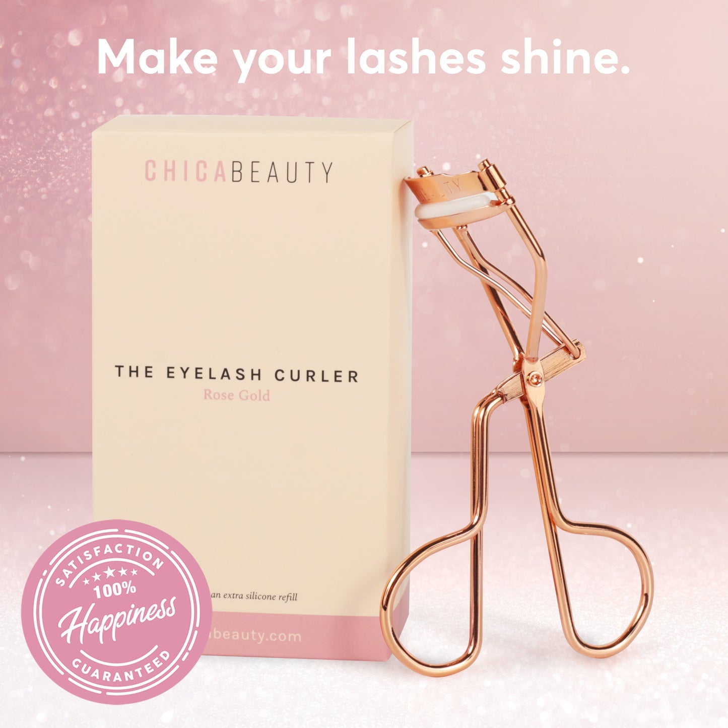 Chica Beauty The Rose Gold Eyelash Curler