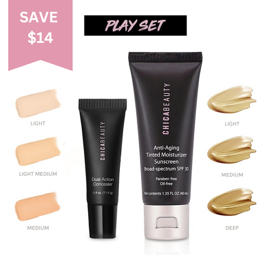 Chica Beauty PLAY SET (Tinted Moisturizer + Concealer)