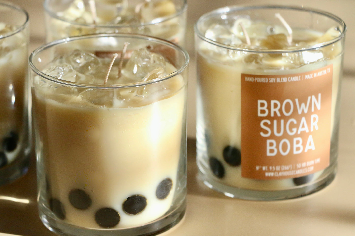 Brown Sugar Boba Container Candle