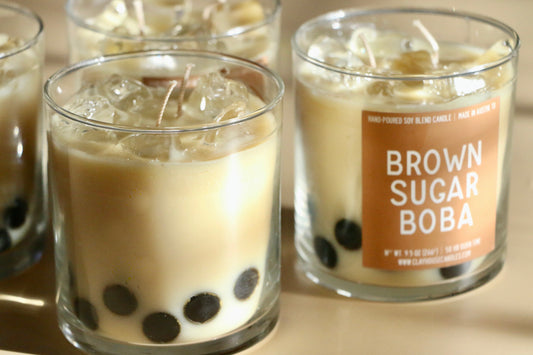 Brown Sugar Boba Container Candle
