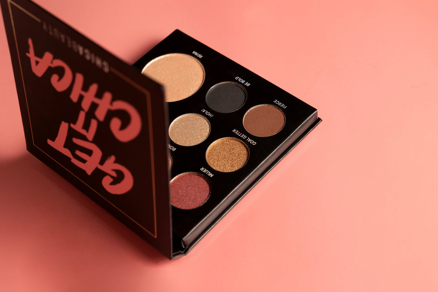 GET IT CHICA (Chica Beauty All-In-One Face Palette - Blush, Highlighter & 6 Eyeshadows)