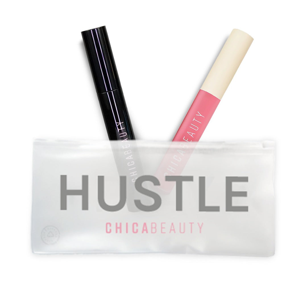 Chica Beauty HUSTLE SET  (Lip Gloss + Mascara)