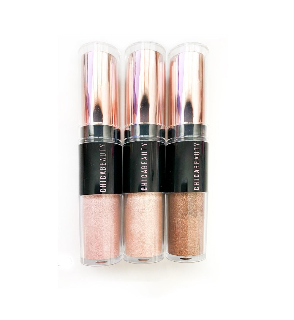 Chica Glow Highlighter Duos (Featured in IPSY) by Chica Beauty