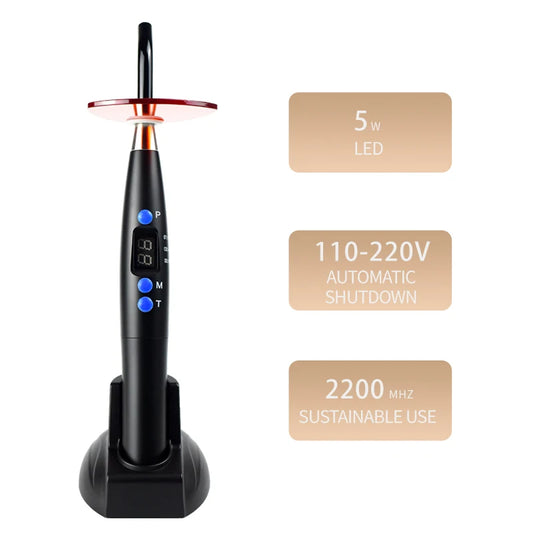 💎 Tooth Gem Curing Light – Portable LED Lamp for Professional Use