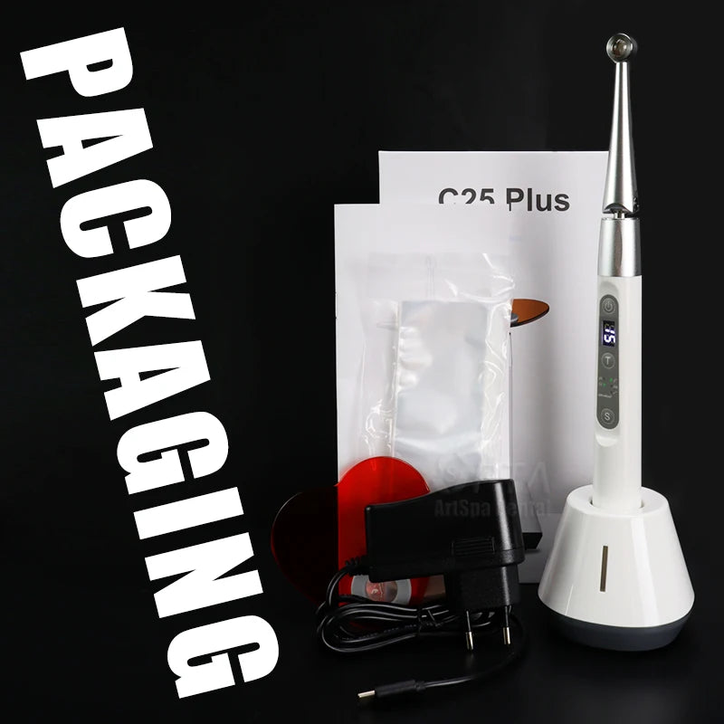 💡 Advanced Pro Tooth Gem Curing Light – 1 Second LED Lamp with Rotating Head