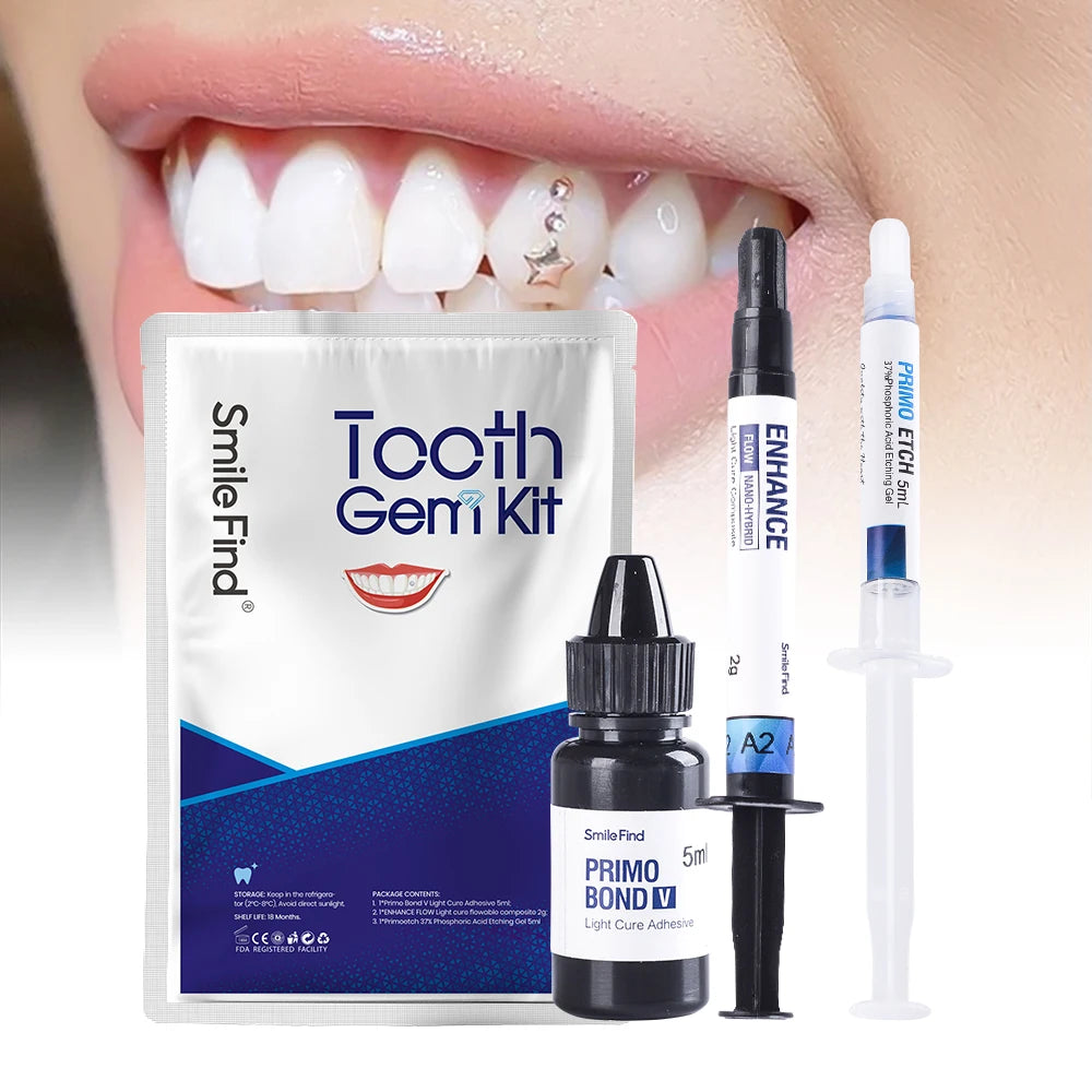 💎 Pro Bonding Kit – Etch, Bond & Seal Like a Beauty Boss (3-Piece Set)