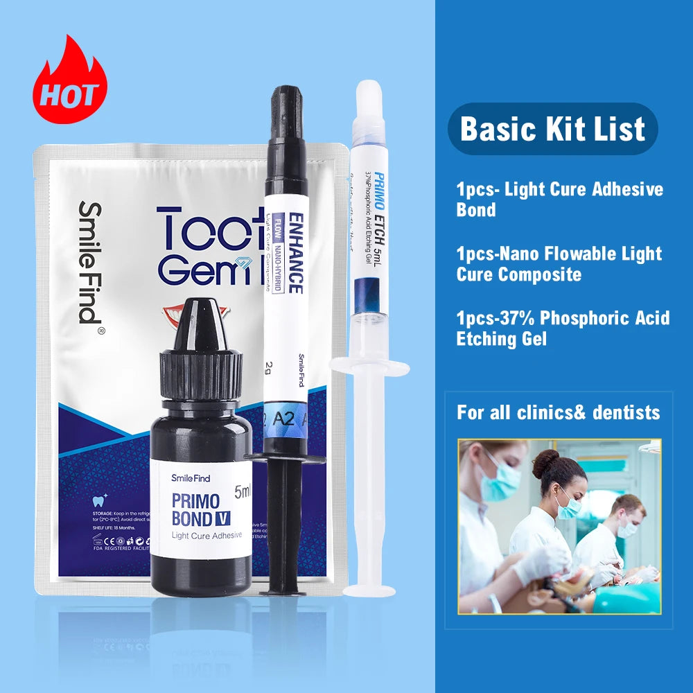 💎 Pro Bonding Kit – Etch, Bond & Seal Like a Beauty Boss (3-Piece Set)